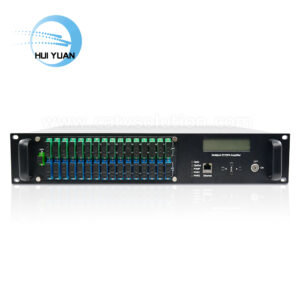 1550nm CATV Optical Amplifer 32Port with WDM SC/APC Dual Power Supply  HAM32PxxW
