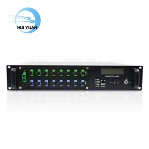 1550nm CATV Optical Amplifer 8Port  WDM With Switch 2 Input SC/APC  Dual Power Supply  HAM8PxxSW