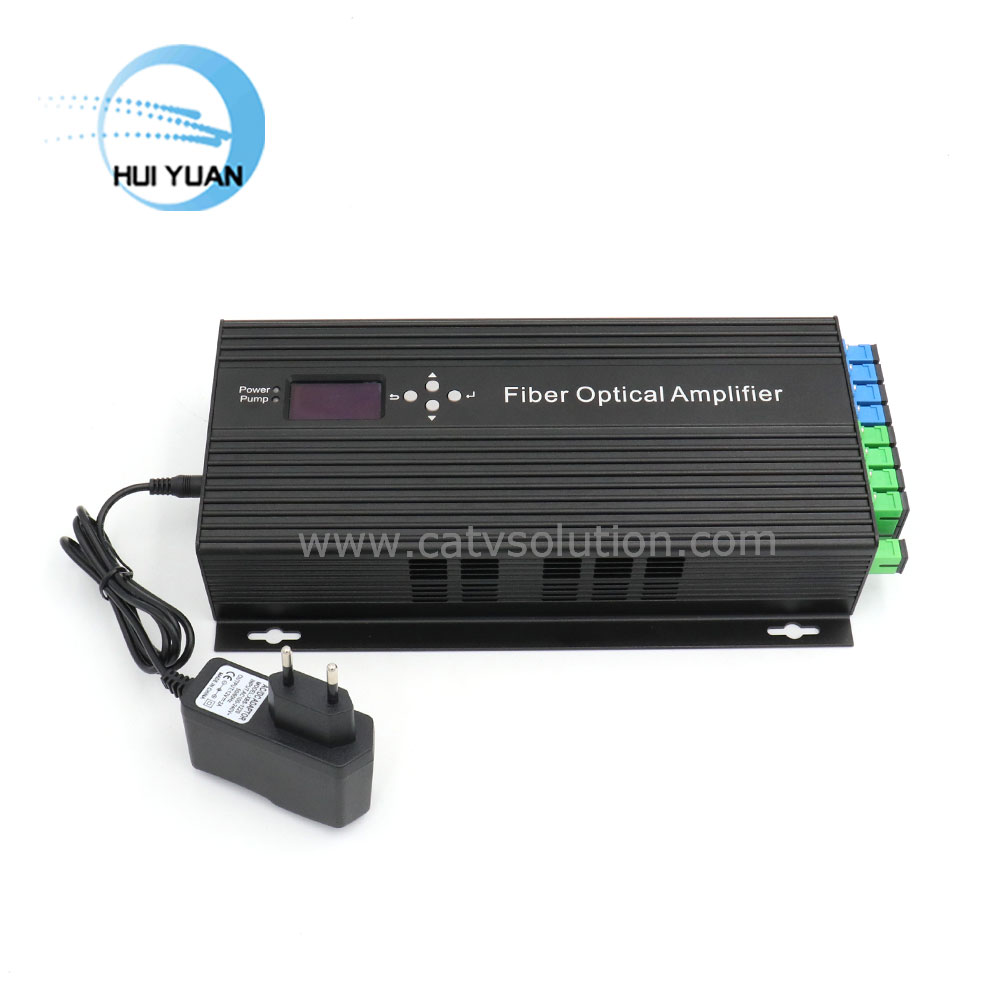 High Power Multi-port 1550nm EDFA 8 Ports Out With WDM