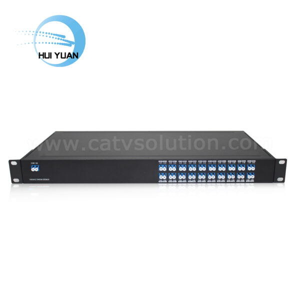 100GHz DWDM AAWG Mux Demux in 19’ Rack